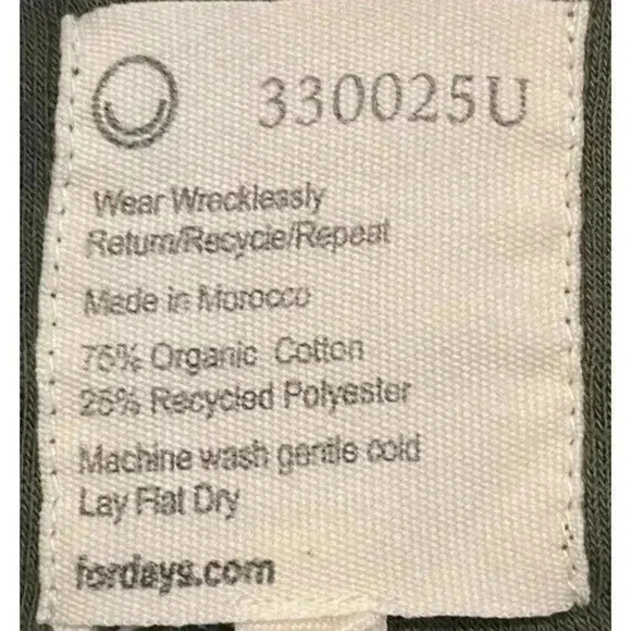 FOR DAYS Ladies Large Olive Green Cotton Blend Bomber Jacket - Picture 3 of 4